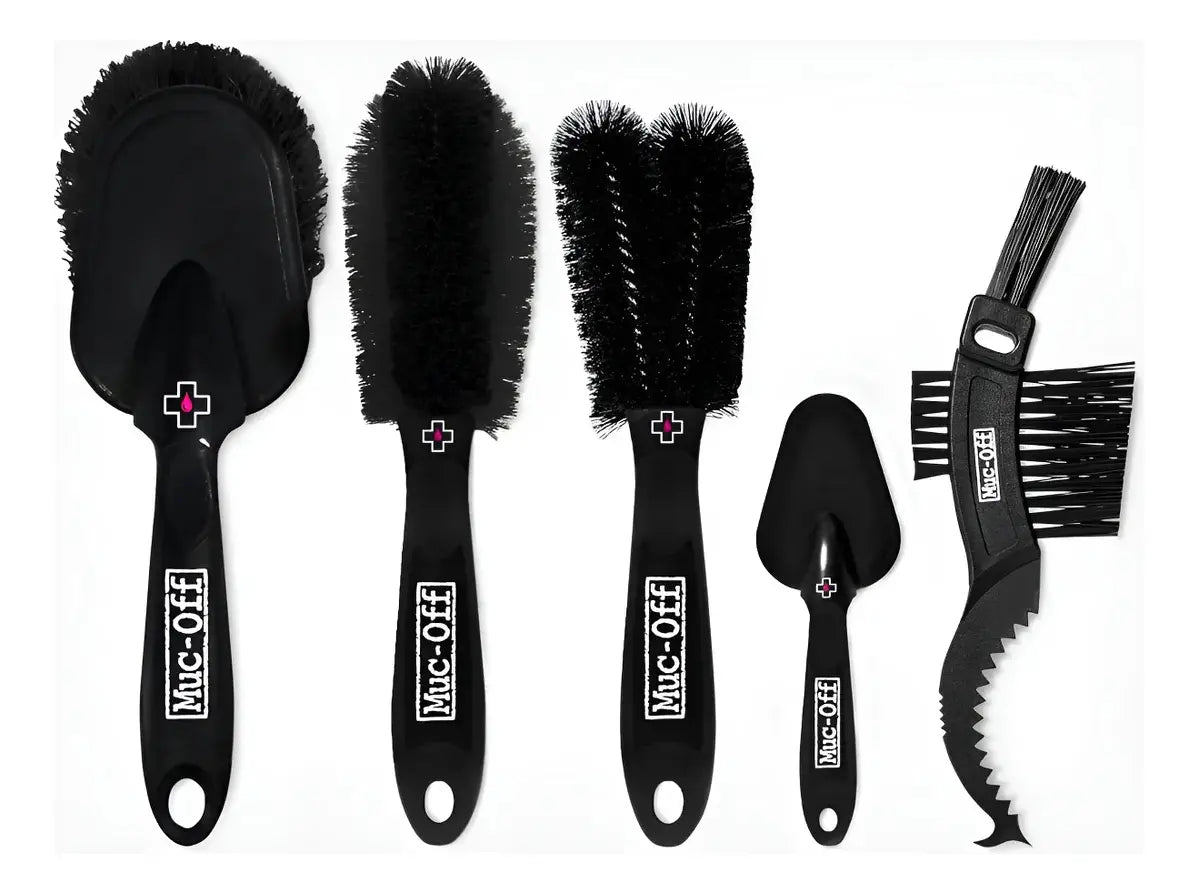 Muc-off Set De Cepillos Para Limpieza 5 Cepillos Premium