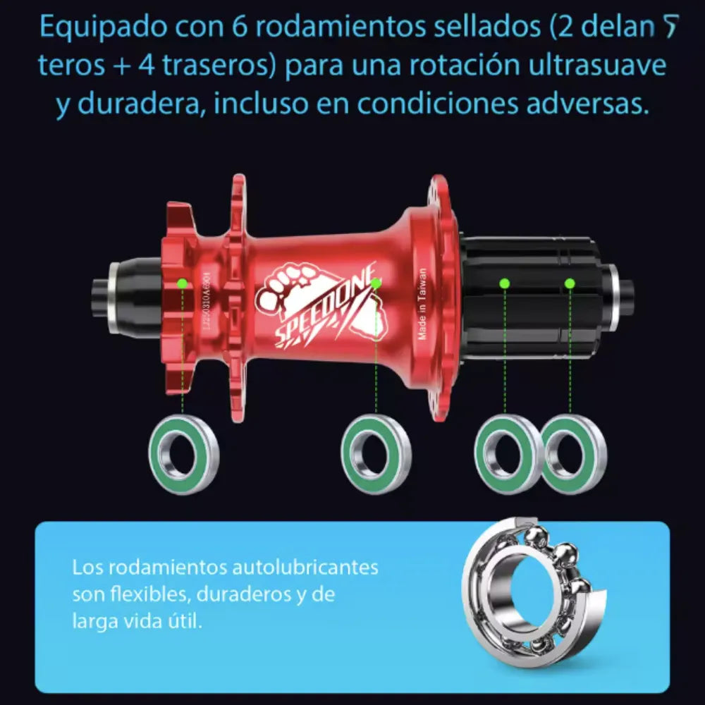 Par De Masas Tronadoras De 32h Hg/ms/xd Speedone Soldier 2.0