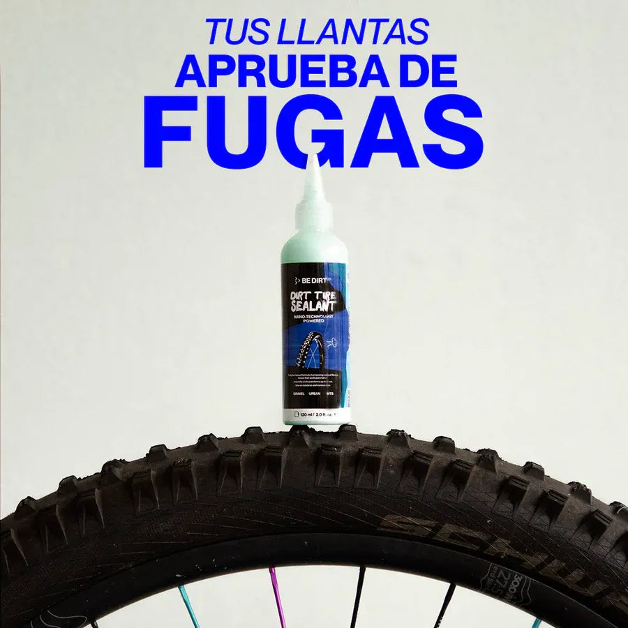 Sellador Tubeless Be Dirt 1l Premium Antiponchaduras Top