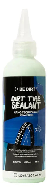 Sellador Líquido Be Dirt Para Llantas De Ciclismo 120 Ml