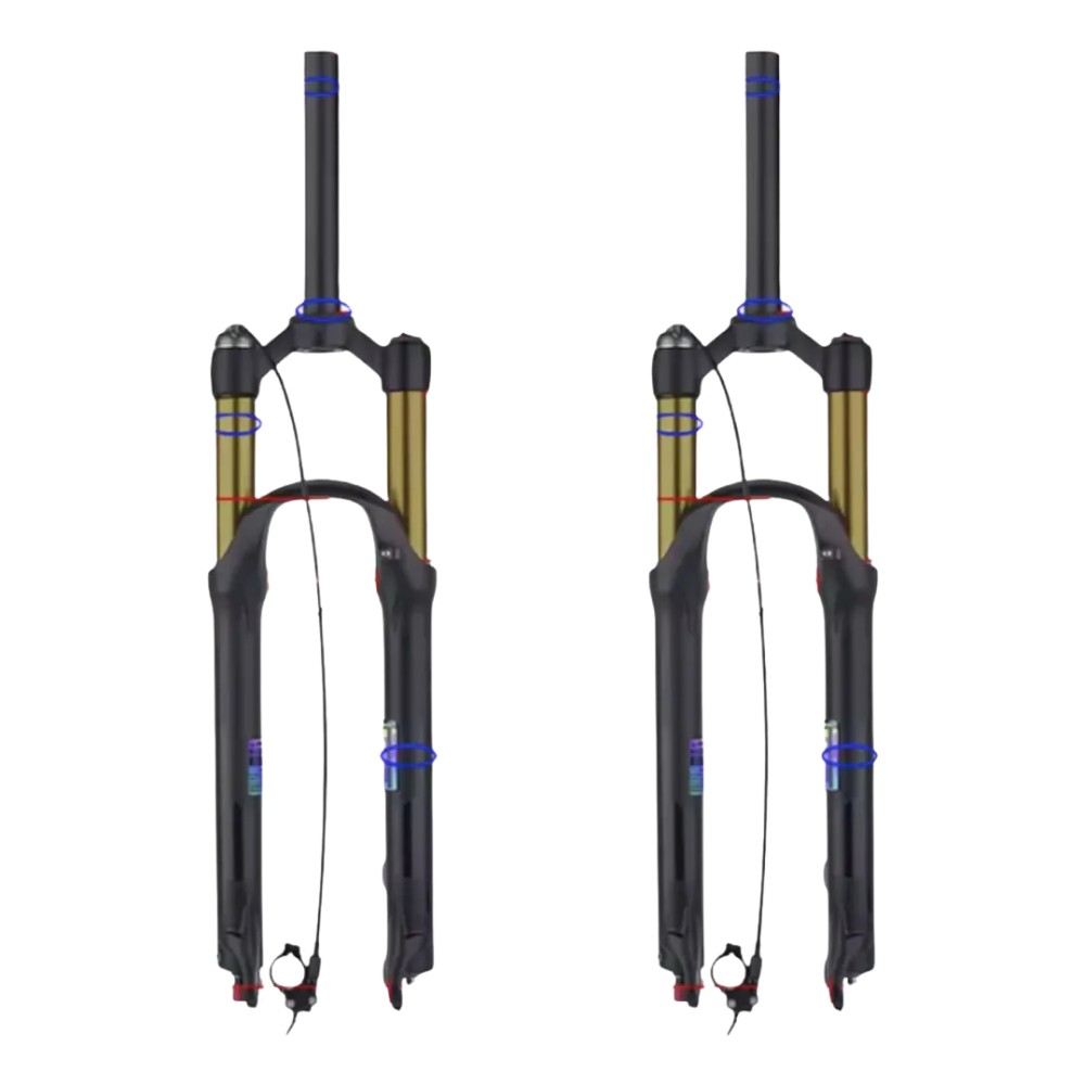 Horquilla Bolany R27.5 120mm Recto Qr Release Dorado Manual