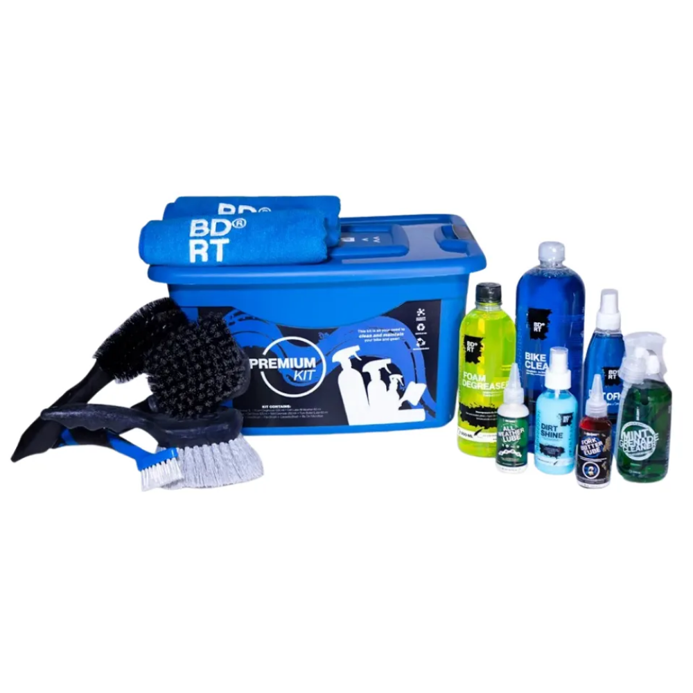Kit De Limpieza Bicicleta Be Dirt Kit Premium Completo Caja Azul