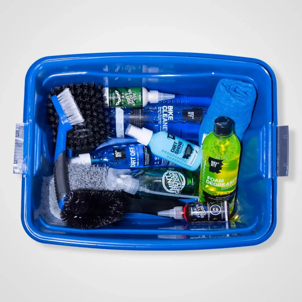 Kit De Limpieza Bicicleta Be Dirt Kit Premium Completo Caja Azul