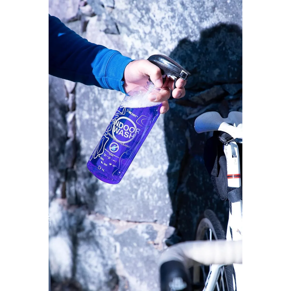 Limpiador Para Bicicleta Y Moto Be Dirt Indoor Wash Seco 1 L Azul