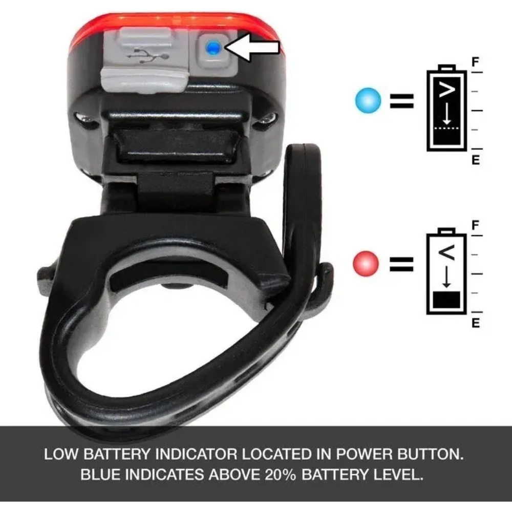 Lamparas Niterider Swift 300 Vmax 150 Led Usb Combo Led Pro Negro