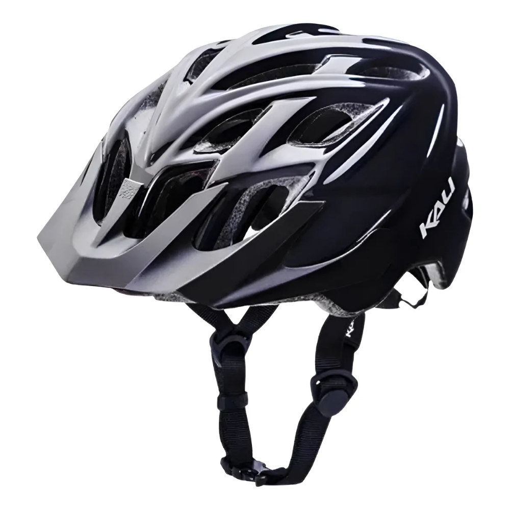 Casco Para Ciclismo Negro Kali Chakra S/m Visera Desmontable Negro S/m