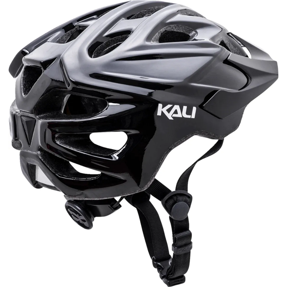 Casco Para Ciclismo Negro Kali Chakra S/m Visera Desmontable Negro S/m