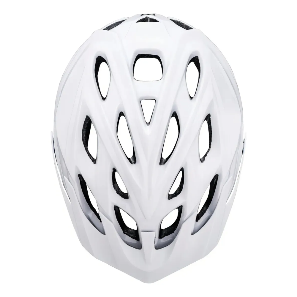 Casco Para Ciclismo Blanco Kali Chakra S/m Visera Desmontabl Blanco S/m