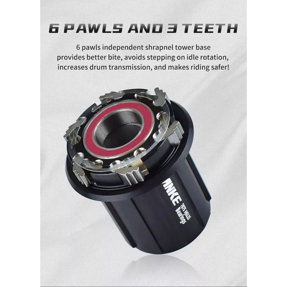 Masas Tronadoras Tanke 36 Hoyo Hg 7-12v Shimano Sram Mtb New