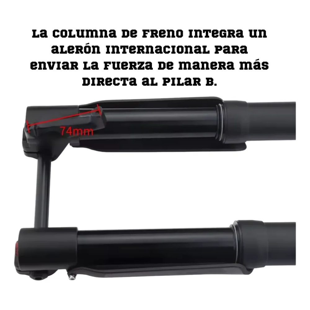 Horquilla Suspension Bolany 29 Invertida Mando Tijera Invers Negro