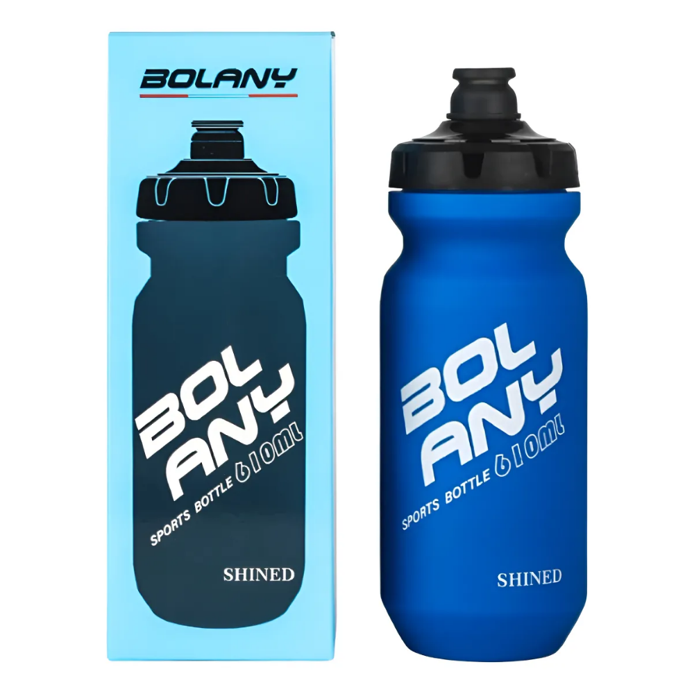 Bote De Agua 610ml Bolany Anfora Shined Mtb Ciclismo Bidon Azul