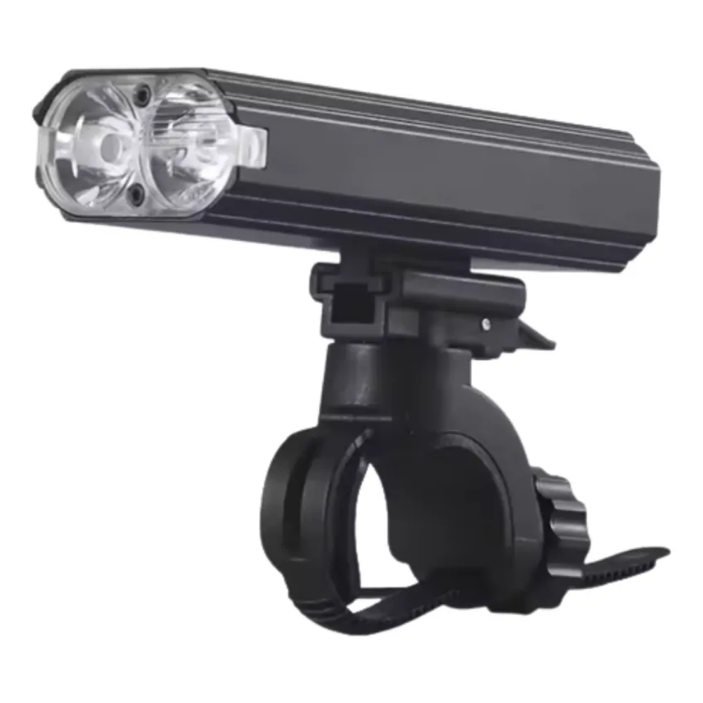 Luz Delantera De 600 Lumenes Para Bicicleta Bolany Aluminio Negro