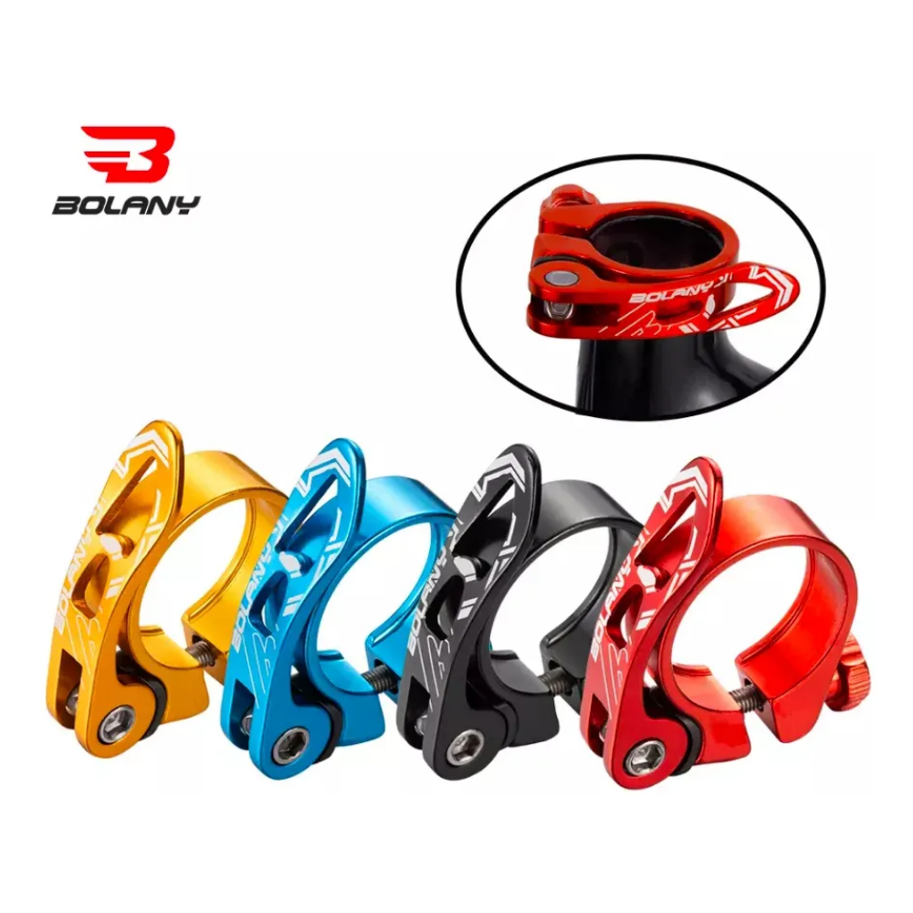 Abrazadera Para Poste De Asiento 31.8mm De Aluminio Bolany