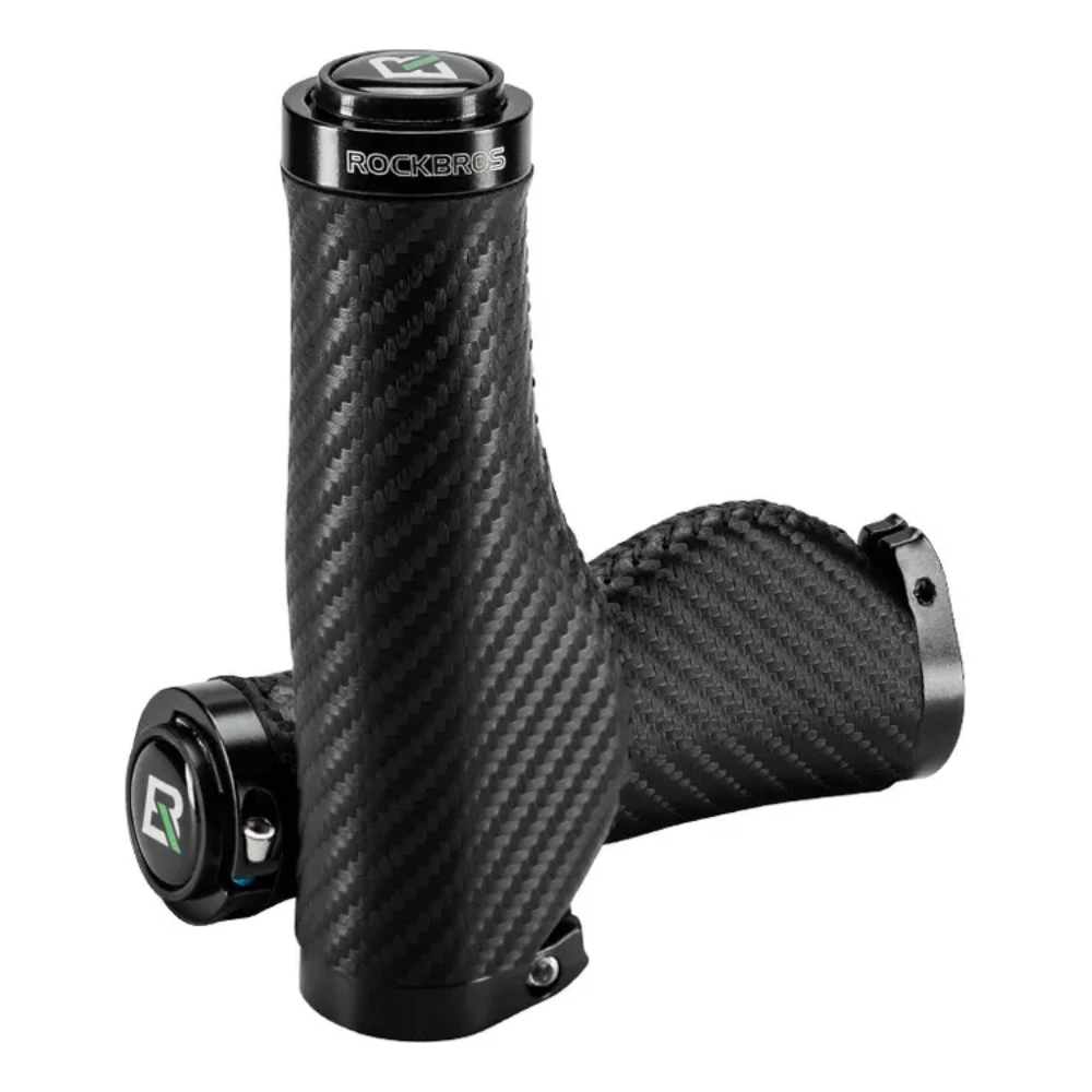 Puños Para Bici Con Descanso Comodo Gran Agarre Rockbros Negro