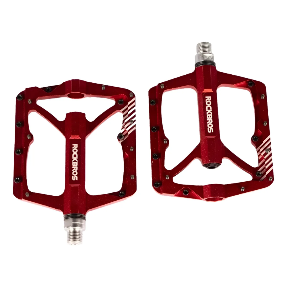 Pedales De Aluminio Amplios Rockbros Para Mtb Pines