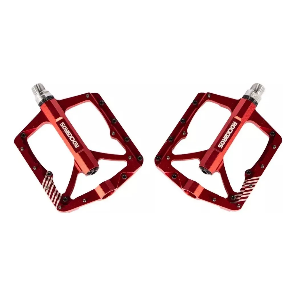 Pedales De Aluminio Amplios Rockbros Para Mtb Pines