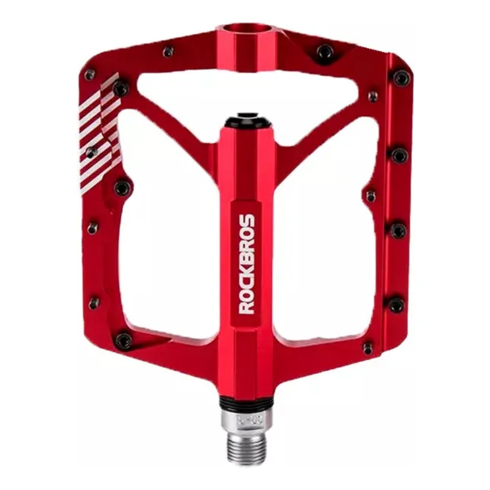Pedales De Aluminio Amplios Rockbros Para Mtb Pines