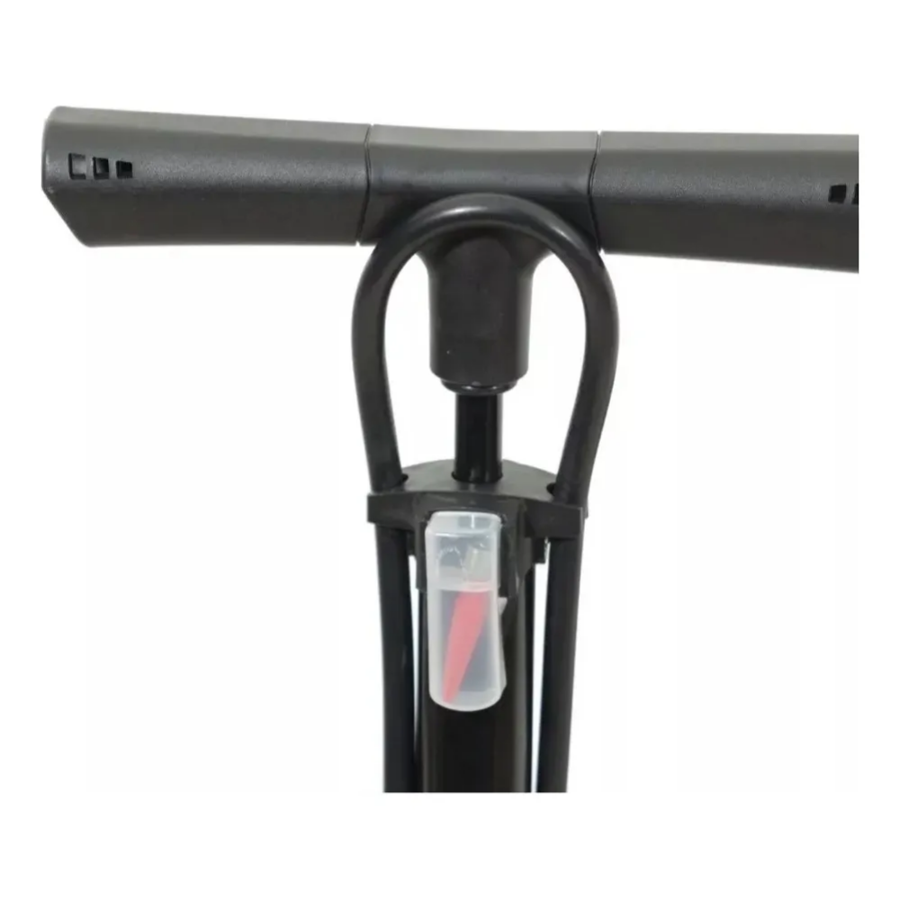 Bomba De Aire Con Manometro Rockbros 160 Psi Bomba De Piso Negro