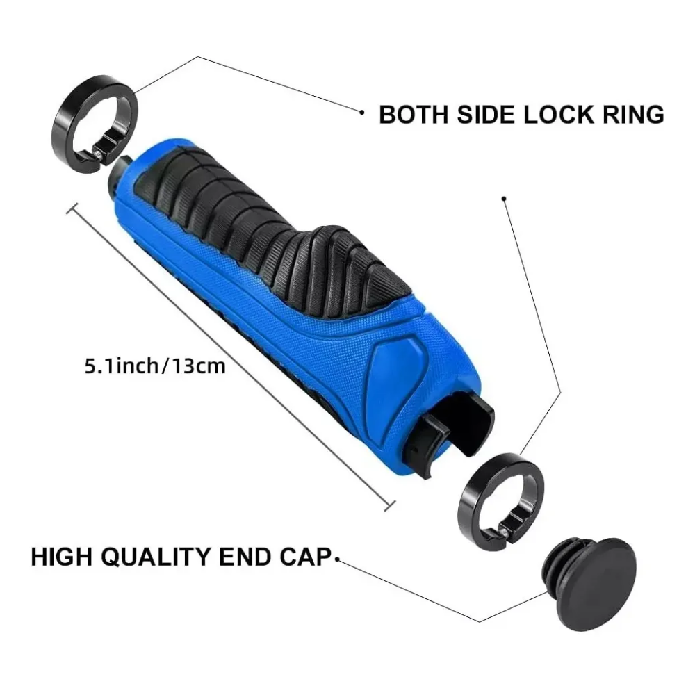 Puños Para Bicicleta Con Descanso Comodo Ergonómicos Rockbro