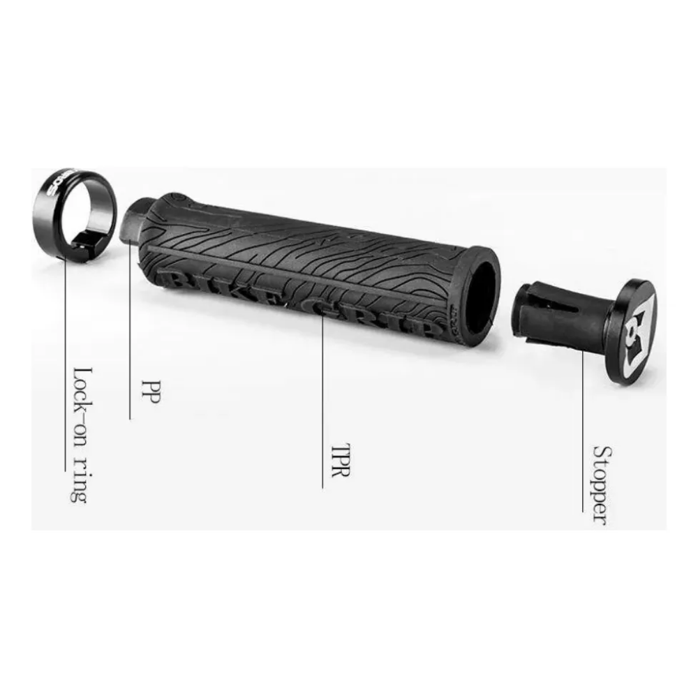 Puños Para Bicicleta De Montaña Rockbros Doble Bloqueo New