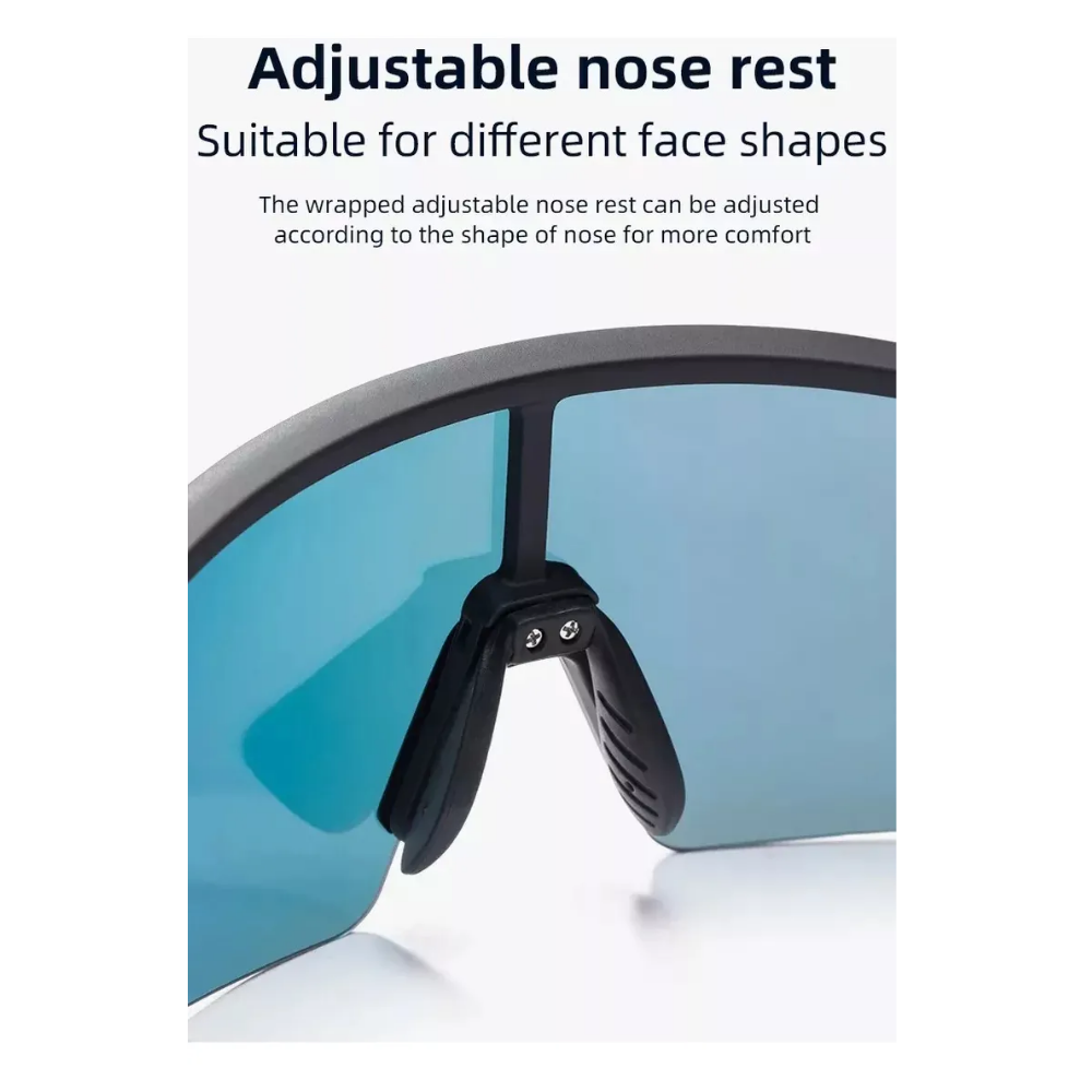 Lentes Polarizados Para Ciclismo Rockbros Lente Naranja Naranja Negro