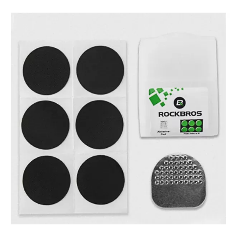 Kit De Parches Para Llanta De Bicicleta Rockbros Adheribles