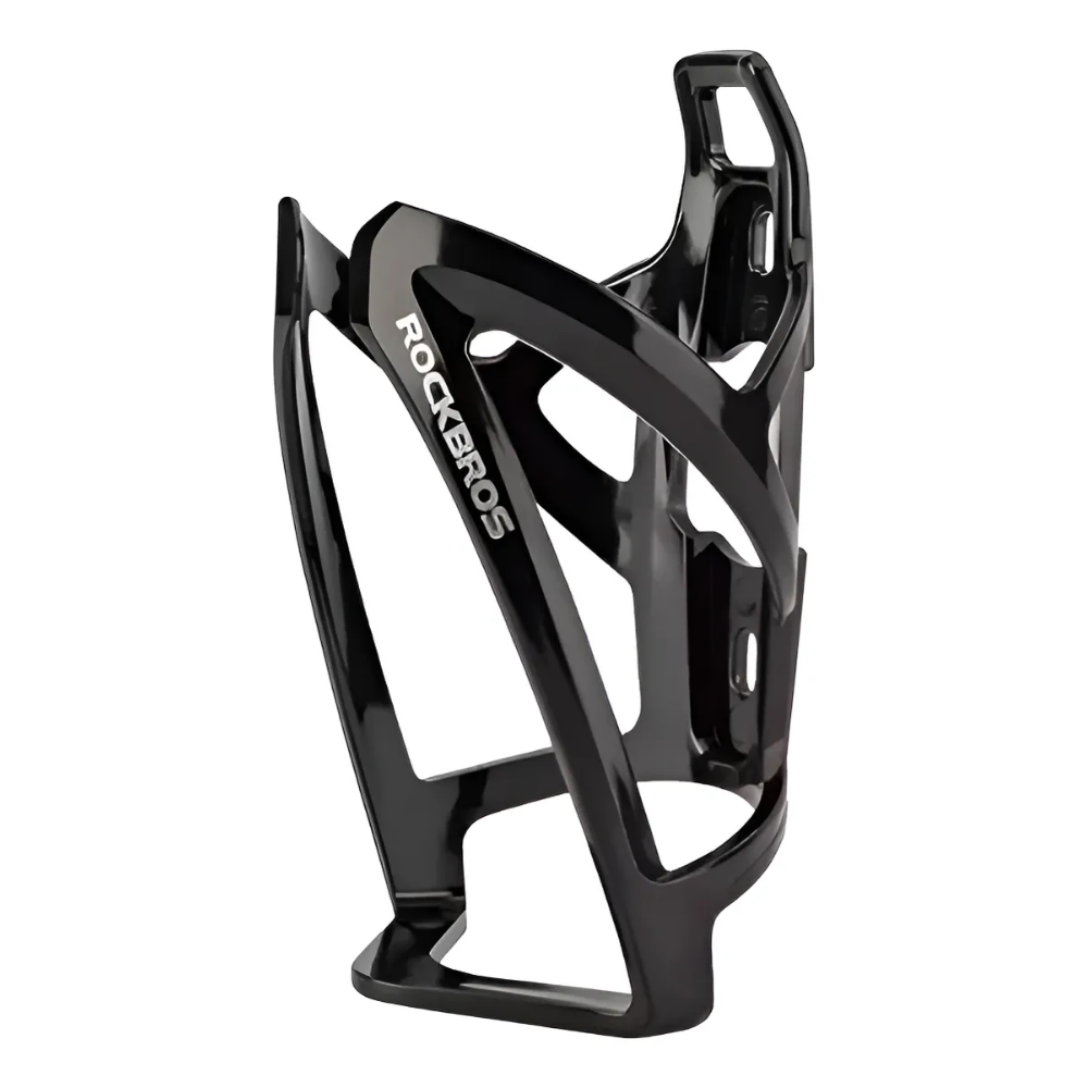 Porta Botella Agua Anforas Para Bicicletas Rockbros Resiste Negro