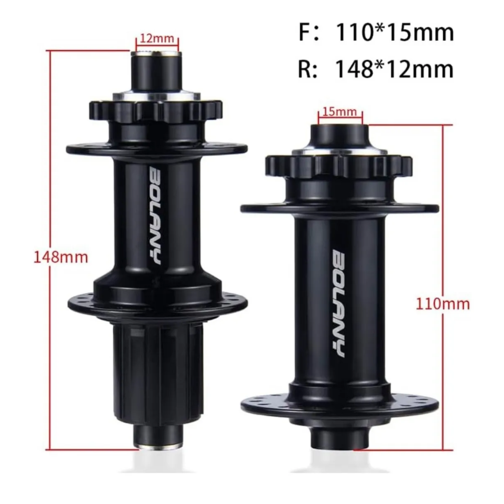 Mazas Tronadoras Eje Pasante Bolany HG 32H