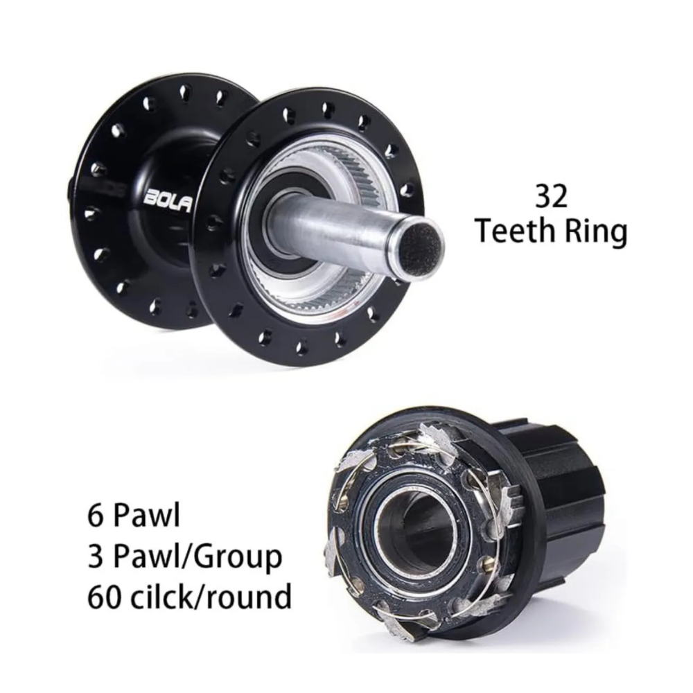 Mazas Tronadoras Eje Pasante Bolany HG 32H