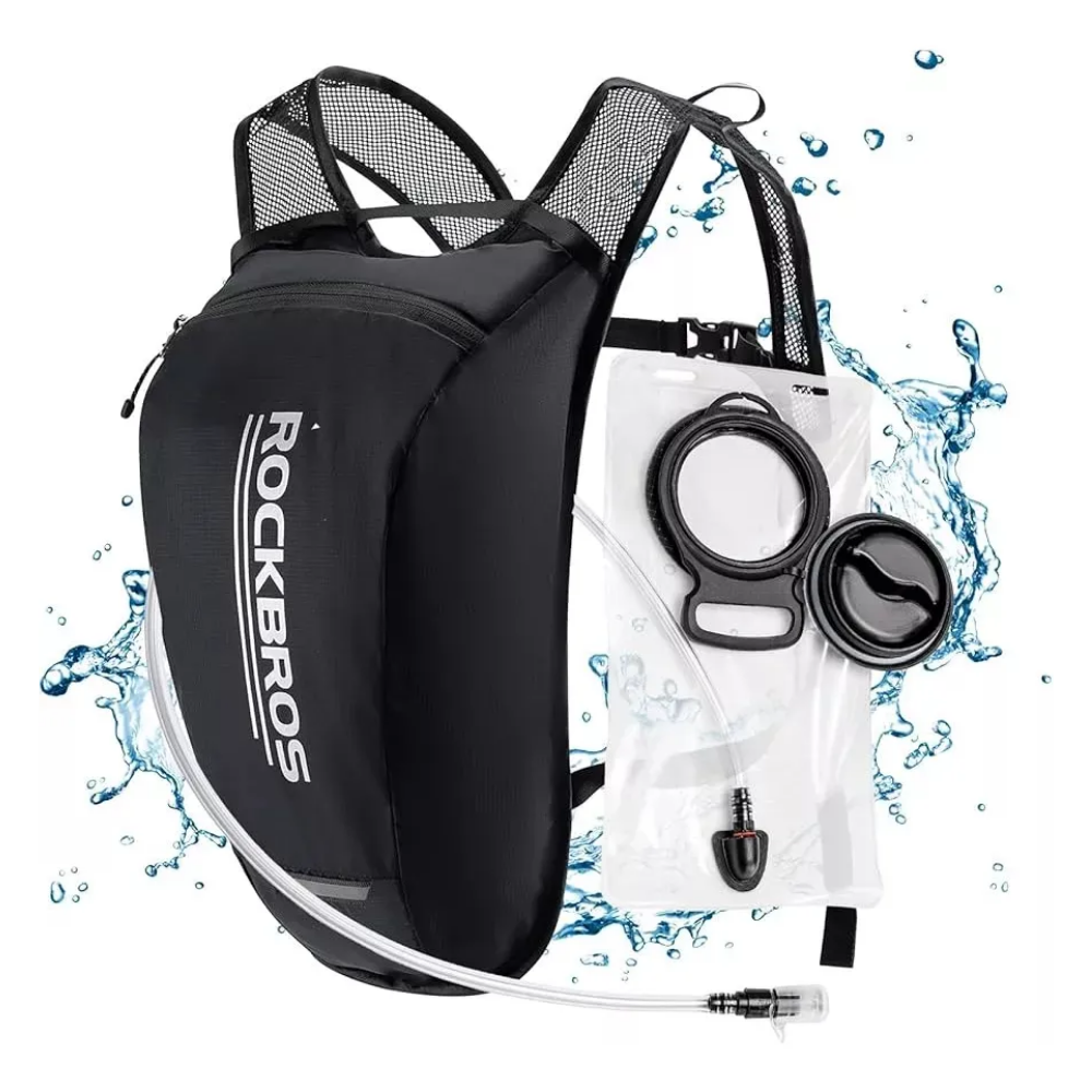 Mochila De Hidratación De Ciclismo 2 Litros Rockbros Ligera