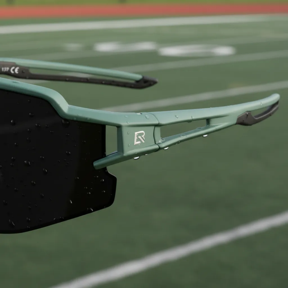 Lentes Polarizados Para Ciclismo Rockbros Verde Militar Negro Verde Oscuro
